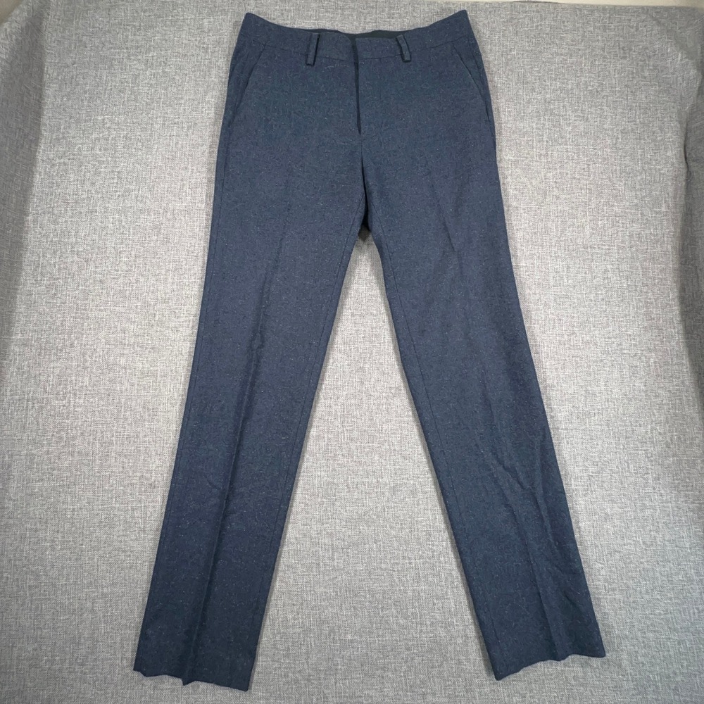Bonobos Dress Pants Mens 30x32 Slim Nova Fides Italian Wool Silk Blend Stretch